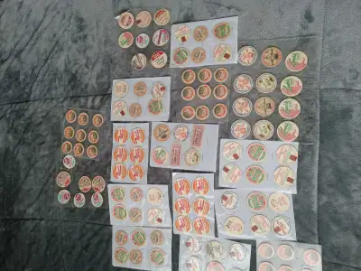 Vintage Milk Bottle Caps Collection, View more