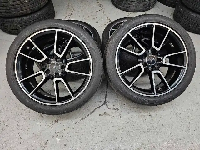 MERCEDES BENZ C-CLASS (AMG) RIMS AND ALL SEASON TIRES  in Tires & Rims in City of Toronto - Image 6