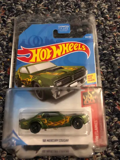 Hotwheels Mercury cougar Super treasure hunt Mint Price is firm
