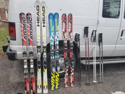 Skis Ski boots Ski poles, View more