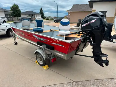 I'm offering for sale a 2007 Lund model WC-14 aluminum fishing boat with a 20" transom. This boat is...