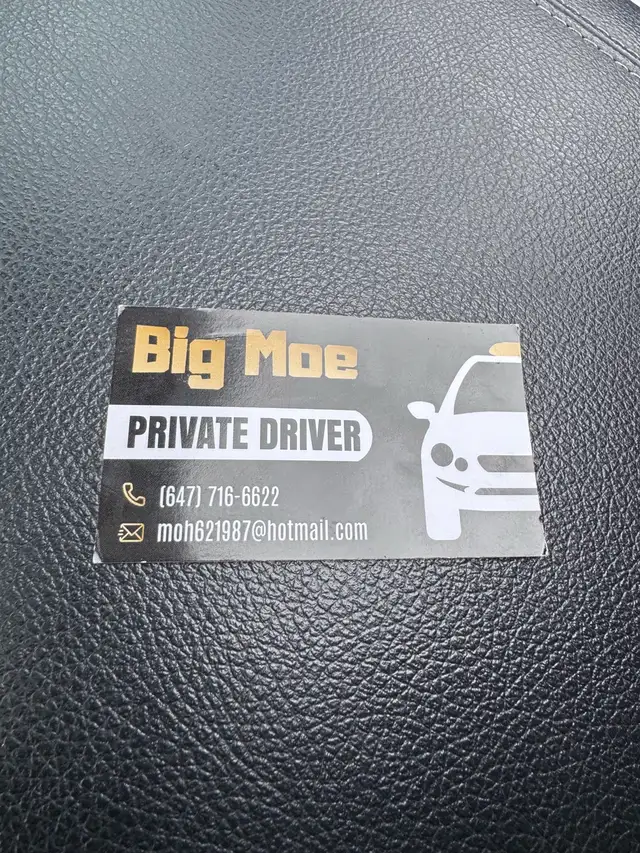 Big Moe Delivery and moving and privete driver  in Drivers & Security in Mississauga / Peel Region - Image 5