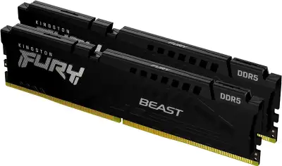 Kingston Fury Beast Black 64GB 5200MT/s DDR5 CL40 XMP 3.0 Ready, View more