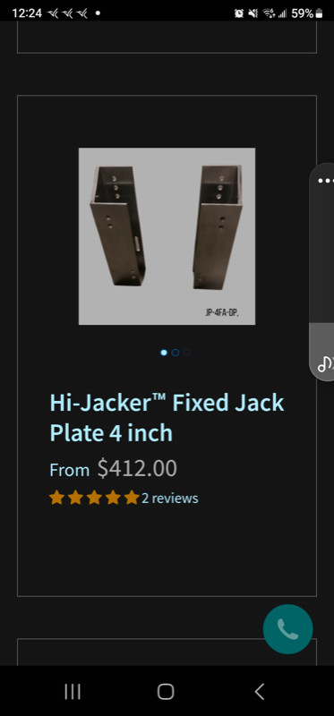 Atlas Hi-jacker Fixed Jack Plate 4" set back BNIB in Other in Hamilton