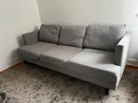 Sofa Couch (Grey) for sale
