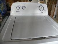 AMANA large capacity washer and dryer