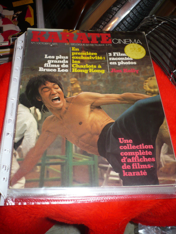 Lot no 15 Magazines de Bruce Lee, Karaté, Kung Fu, Livre B. Lee dans Magazines  à Ville de Montréal