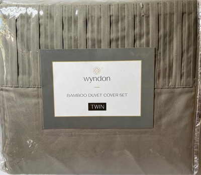 TWIN Wyndon BAMBOO Duvet Cover Set, View more