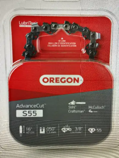 Oregon S55 AdvanceCut chainsaw chain for 16-inch bar - 55 links, View more