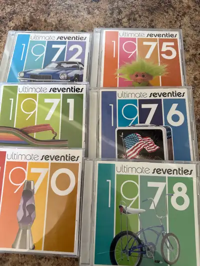 Ultimate Seventies - Time Life Compulations 6 CD , View more