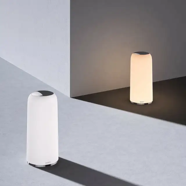 AUKEY Touch Control LED Lamps (2) for bedside tables - Like NEW! in Indoor Lighting & Fans in City of Toronto - Image 3