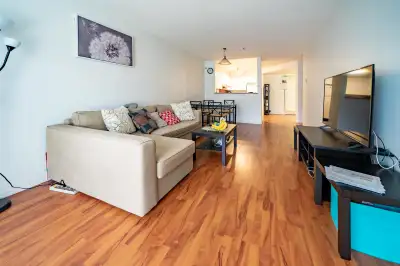 Great location — near Richmond Centre, with many superstores close by. The unit has independent acce...