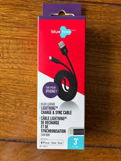 3ft LIGHTNING CHARGING CABLE, View more