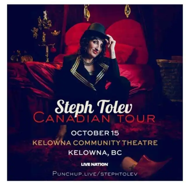 STEPH TOLEV October 15 @ Kelowna Community Theatre