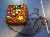 Fun colourful purse!