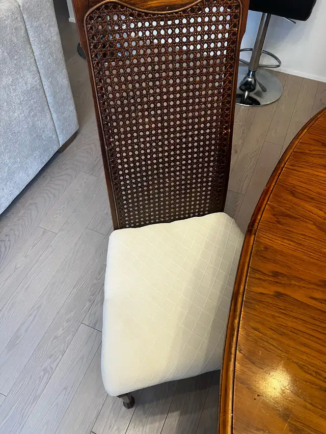 Vintage Solid Wood Extendable Dining Table 6 Set64840238950275121