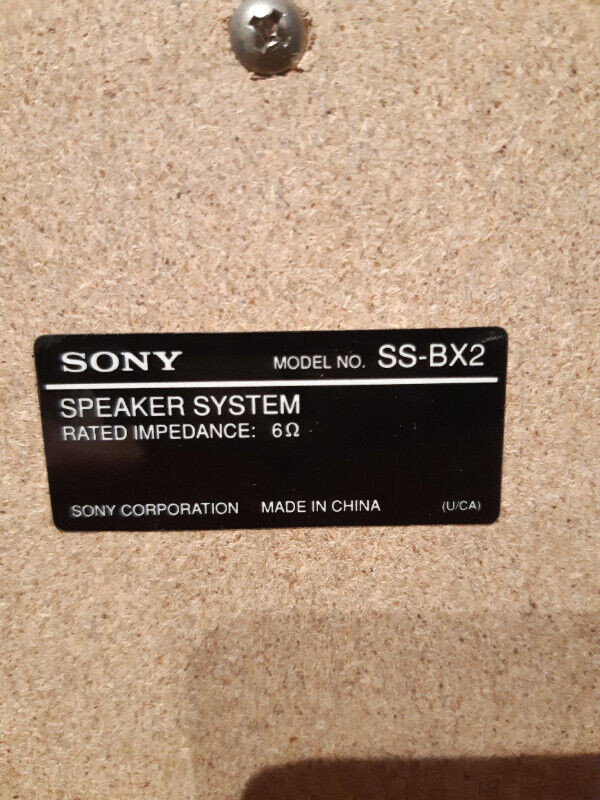 Sony Speaker / haut-parleur Sony dans Haut-parleurs  à Longueuil/Rive Sud - Image 2