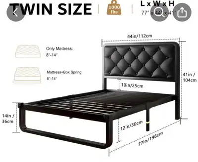 twin bed, View more