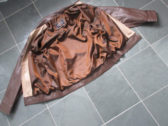 CORDOVAN Manteau vrai cuir / Real Leather Coat – Homme/Men dans Hommes  à Drummondville - Image 4