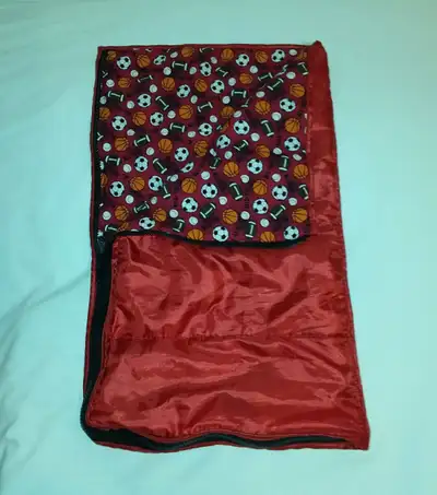 Build A Bear BABW Sleeping Bag Red Multicolor All-Star Sports, View more