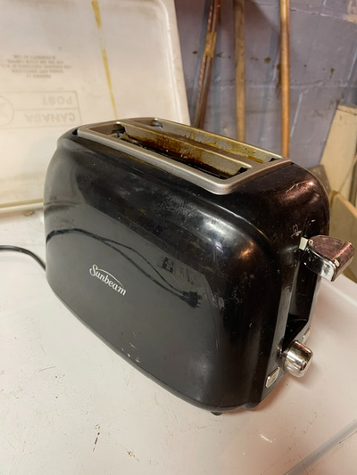 A 2-toast Sunbeam Toaster, View more