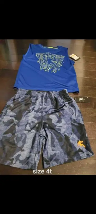 Boys size 4t summer set (new with tag), View more