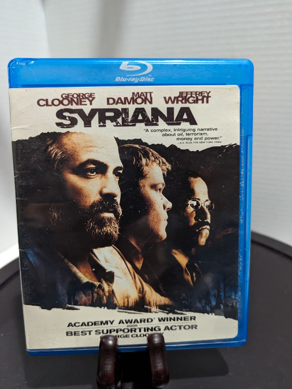 Syriana Blu-Ray George Clooney Matt Damon in CDs, DVDs & Blu-ray in Calgary