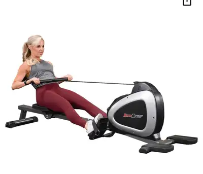 Selling Fitness Reality Magnetic Rowing Machine with Bluetooth. Folds up for easy storage. Please co...