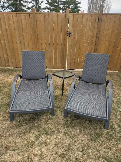 2 Patio Loungers, View more