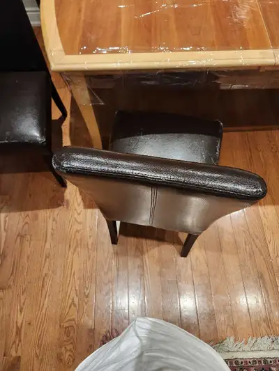 Dinning Faux leather Chairs, View more