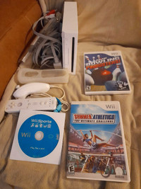 Nintendo Wii Bundle with Wii Sports 
