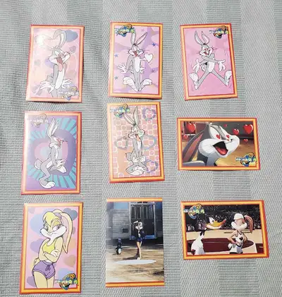 upper deck 1996 lola & bugs bunny space jam Sticker lot, View more