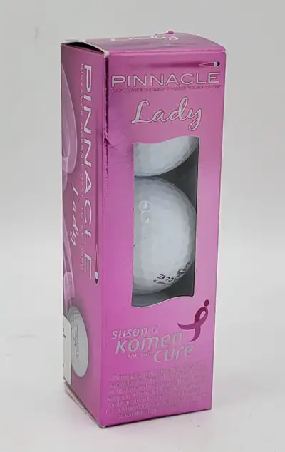 Pinnacle Lady 3 Susan G. Komen for the Cure Golf Balls  Set of 3, View more