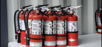 35$ fire extinguishers Certified