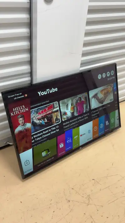 LG 49” SMART 4K UHD TV ONLY 180 READ, View more