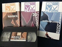 WINSOR Pilates Program, Exercise Tapes - VHS