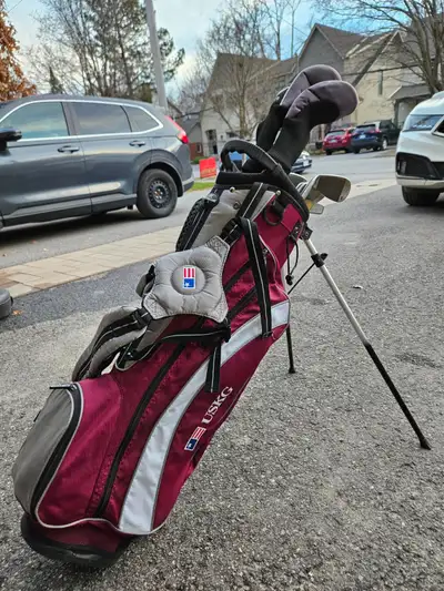 Kids golf set with stand bag, View more