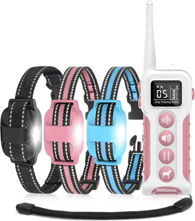 ❤️✅NEW IN BOX: Dog Training Collar for 3 Dogs, View more