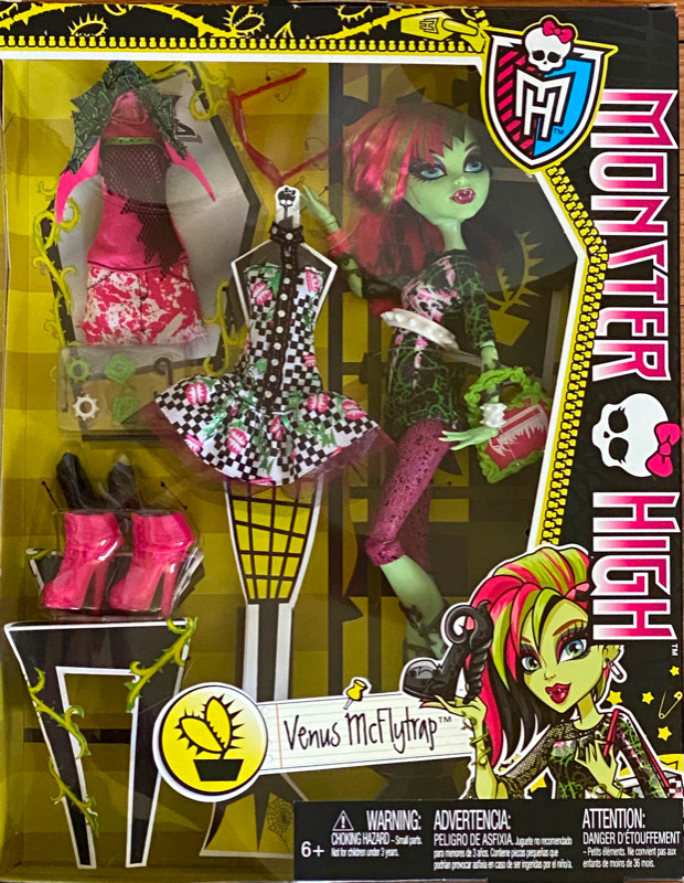 Monster High "I Love Fashion" Venus McFlytrap Doll in Toys & Games in Lethbridge