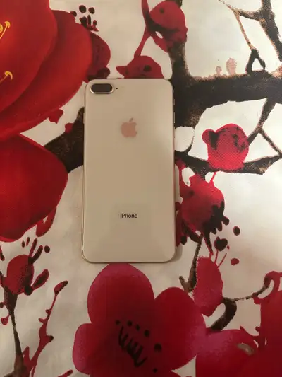 iPhone 8 + in rose gold, View more