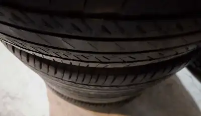 Good Set of 4 All Season Bridgestone Tires Size 175 65 R15 M+ S ( Good Tread for 1 year Easy) *REAL...