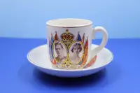 Vintage King George VI 1937 Coronation Cup And Saucer #2