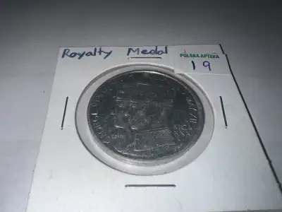 VINTAGE 1937 BRITISH ROYALTY CORONATION TOKEN / COIN, View more