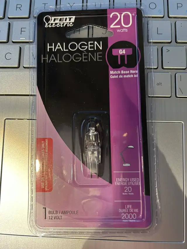 Ampoule halogène  in Indoor Lighting & Fans in Longueuil / South Shore - Image 2