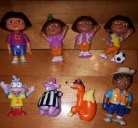 Ensemble Dora l'exploratrice et Diego. Jouet pour enfant. 