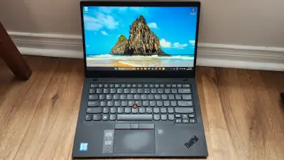 Lenovo X1 Carbon 7th Gen, i7, 16 GB RAM, 512 SSD (Excellent condition) Processor: Intel(R) Core(TM)...