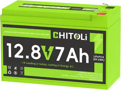 Je parle francais aussi -Selling BRAND NEW IN BOX 12V 7Ah LiFePO4 Battery 4000+ Deep Cycles Recharge...