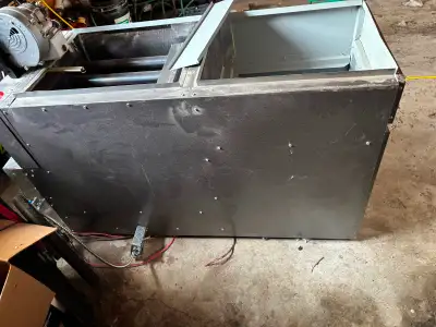 2 year old furnace pretty much brand new just switched to propane have manual . In perfect shape . C...