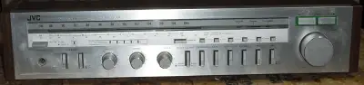 JVC R-2X Vintage Synthesizer Stereo Receiver Tested Works **Read