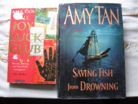 2 Amy Tan Books for $5-Joy Luck Club & Saving Fish
